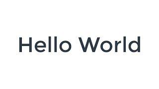 Writing Hello World As Our First C Program