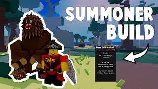 (Roblox Shadovia) The Strongest Summoner Build