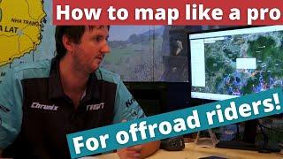 How to create amazing offroad maps for dirt bike riding