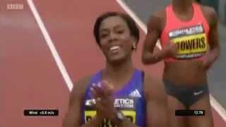 Tiffany Porter Wins Women's 100m Hurdles at Great North City Games, Newcastle GBR