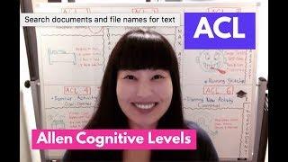 Allen Cognitive Levels (ACL) | OT MIRI