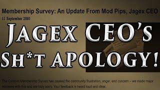 CEO of Jaged Apologises POORLY for Oldschool Runescape Survey