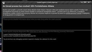 Finally got a solution........1000%works  ue4 crash problem fixed Fortnite *FIX*
