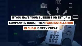 What are the features of PABX Installation in Dubai