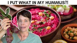 Beet Hummus Using Multo by CookingPal + What to Eat with Hummus