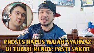 PROSES HAPUS WAJAH SYAHNAZ DI TUBUH RENDY KJAERNETT : PASTI SAKIT!