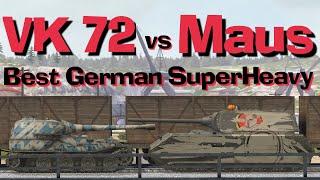 WOT Blitz Face Off || VK 72.01 vs Maus