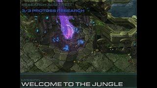 STARCRAFT 2 - WINGS OF LIBERTY - HARD WALKTHROUGH - WELCOME TO THE JUNGLE - 4K ULTRA - no commentary