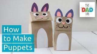 5 Ways to Make Cute Hand Puppets | Easy Crafts for Kids