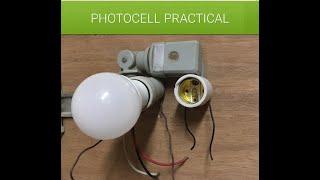 Photocell practical (URDU/HINDI)