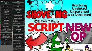 Snow Shoveling Simulator Script 2022 - Working - Updated