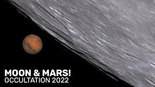 Moon & Mars • Occultation 2022!