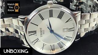 Tissot Carson Premium (Unboxing) - The most elegant Swiss watch!?