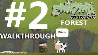 Enigma Spy Adventure level 2 FOREST  Walkthrough