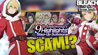 9th Anniversary Highlights Step-Up Summons || BLEACH BRAVE SOULS