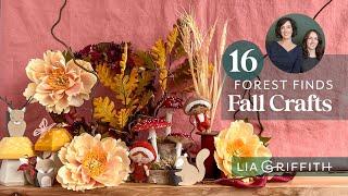 16 Fall Crafts & Forest Finds