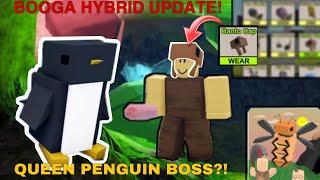 BOOGA HYBRID UPDATE!!! *NEW SECRET CAVE, GOOBERFLIES, QUEEN PENGUIN BOSS & MORE!*