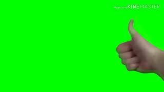 How to basic Thumbs up (Greenscreen)