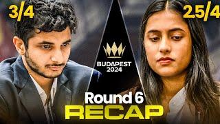 India is the sole leader in both sections | Round 6 of  Chess Olympiad 2024 | Ambit Recap of the Day