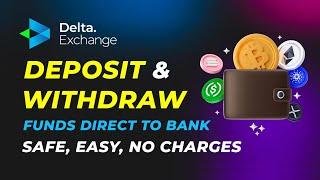 Delta Exchange - Deposit & Withdraw Funds direct to Bank Account | CRYPTO Option Trading | BullScout