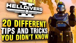 20 Tips and Tricks You Didn't Know About Helldivers 2