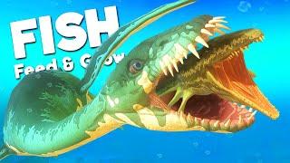 Playing As The NEW DEADLY STYXOSAURUS! | Feed And Grow Fish