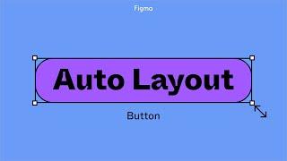 Figma tutorial: Auto layout button
