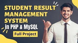 Student result management system for school and college in PHP with MYSQL | Source Code & Project
