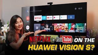 Netflix and YouTube on the Huawei Vision S? Here's how!