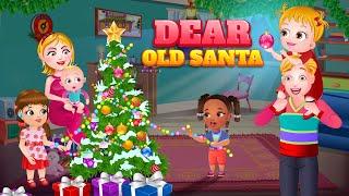 Dear Old Santa Christmas Baby Song with Santa Claus | Nursery Rhymes | Songs For Children