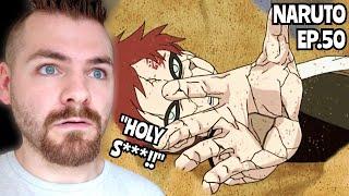 LEE Vs GAARA FINAL SHOWDOWN!!! | NARUTO - EPISODE 50 | REACTION