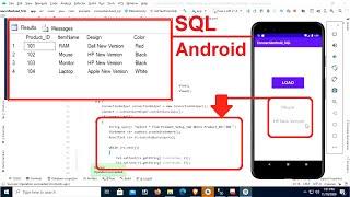Android Tutorial | How To Connect Android Studio With SQL Server Database | swift learn