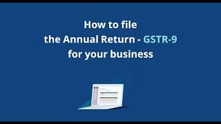 How to File GSTR-9 with Zoho Books