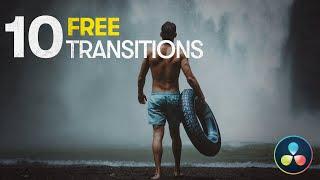 10 Free Transitions for DaVinci Resolve 17/18 | Tutorial | ResolveX Transitions | The Resolve Store
