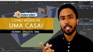 Como modelar uma casa no Blender | 2° workshop Blender p/ arquitetura e interiores