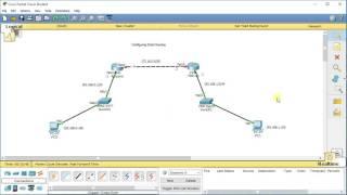 How To Configure Static Routing in Packet Tracer - CCNA Basic - Cisco Tutorial