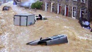 Judgment Day in France! Storm floods homes and cars in Paris