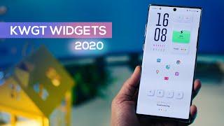 Best KWGT Widgets of 2020 (105 Promocodes Giveaway)