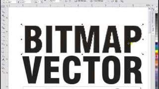 Bitmaps and Vector in CorelDRAW