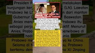 Anies angkat jempol ke Bapak Presiden #prabowo #aniesbaswedan #shortvideo