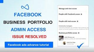 How to Remove a Facebook Page from Business Portfolio Admin Access | Step-by-Step Guide