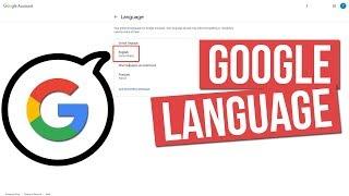 How to Change Google Account Language?