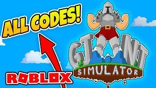 ALL Giant Simulator Codes 2020- Roblox Giant Simulator Codes - Roblox