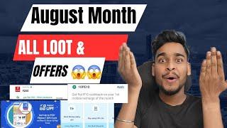 August Month All Loot Offers Today | Paytm New Bug | Mobikwik Bug| Navi Loot |Flipkart Scan Pay Loot