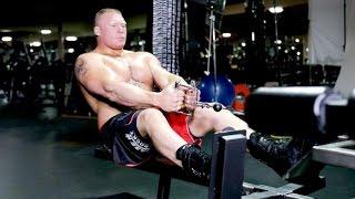 brock lesnar workouts in gym