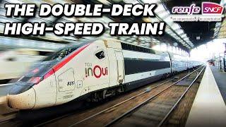 PARIS to BARCELONA on the FAMOUS TGV Duplex! - First Class Review