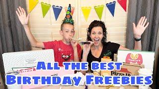 The BEST Birthday Freebies | How & Where to Get Them | Get FREE Stuff