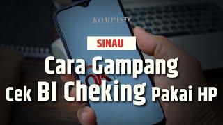 Cara Tahu Kena Blacklist BI Cheking Pakai HP | SINAU