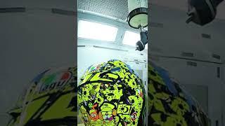 Proses pembuatan helm Agv terbaru valentino rossi 24 Oktober 2021