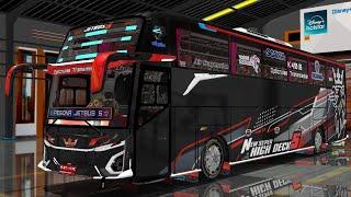 SHARE⁉️KODENAME ROMBAK SHD TO JETBUS 5 SCANIA V4.3.4 // BUS SIMULATOR INDONESIA